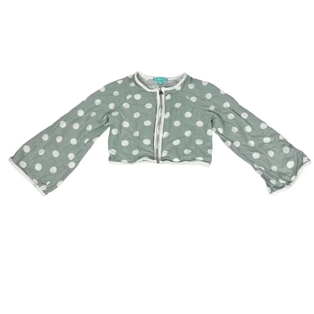 Andre Tan Long Sleeve Zip Jacket Top size 122